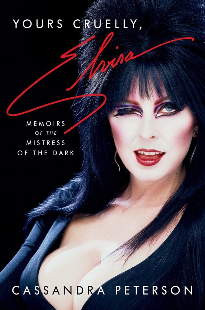 Night Frights blog post Elvira Cruelly Yours memoir book cover