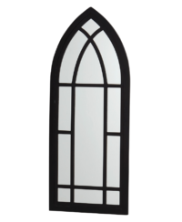 Night Frights Gothic Cathedral Church Lancet Window Mirror
