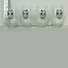 Night Frights Day of the Dead Sugar Skull Stemless Wine Glass