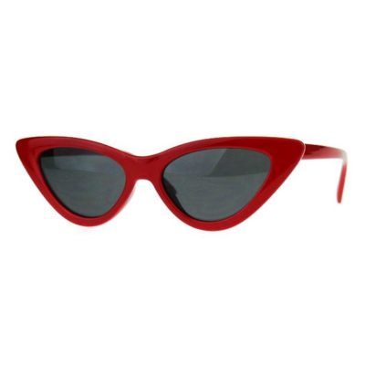 night frights cat eye retro vintage 1950s sunglasses red grey