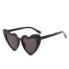 night frights retro vintage valentine heart sunglasses black