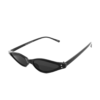 night frights retro vintage 1960s vampire narrow cat eye goth sunglasses black