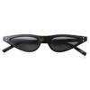 night frights retro vintage 1960s vampire narrow cat eye goth sunglasses black