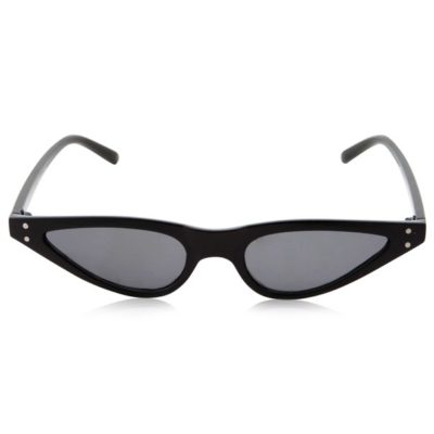 night frights retro vintage 1960s vampire narrow cat eye goth sunglasses black
