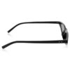 night frights retro vintage narrow cat eye sunglasses black grey