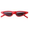 night frights narrow retro vintage 1950s sunglasses red