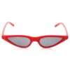 night frights narrow retro vintage 1950s sunglasses red